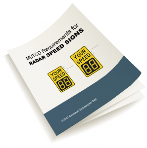 Brochure-cover-MUTCD-Requirements-for-radar-speed-signs-297x300